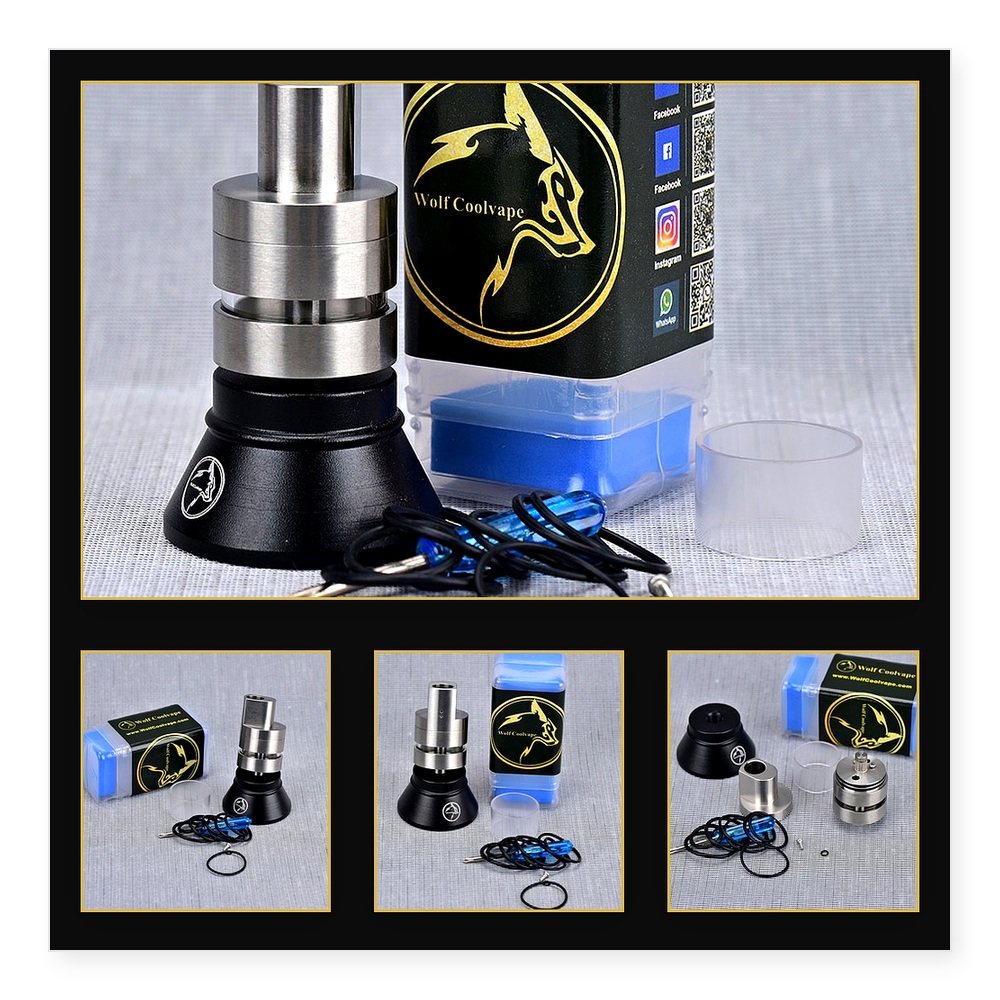 Vape Accessory - Wolfcoolvape Monad V2 Genesis MTL RDTA