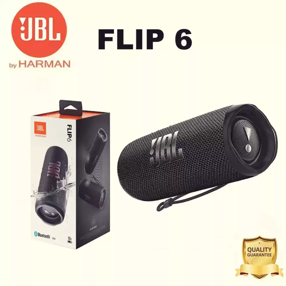 Jbl Speaker Flip 6 - JBL Flip6 Rugged Wireless Bluetooth Speaker