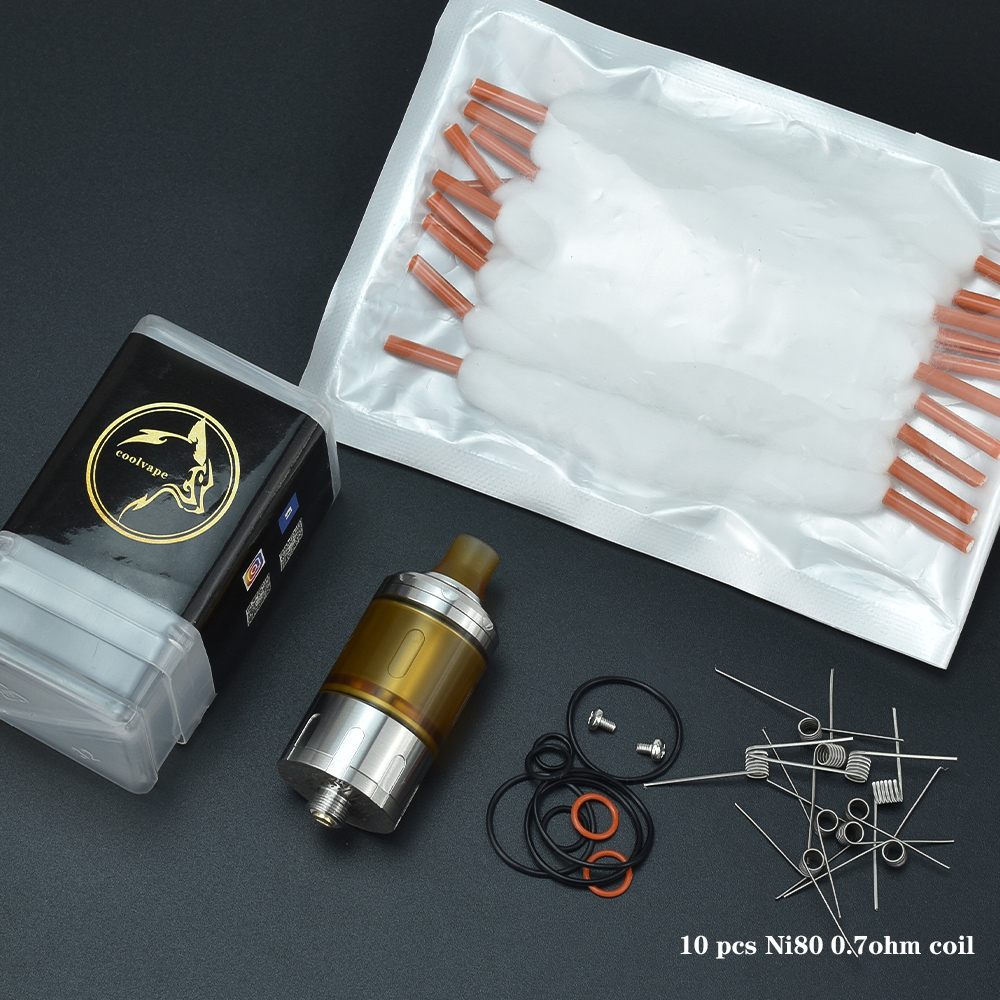 Wolfcoolvape Hussar Gobby RTA  - Vape Coil Replacement recension och pris