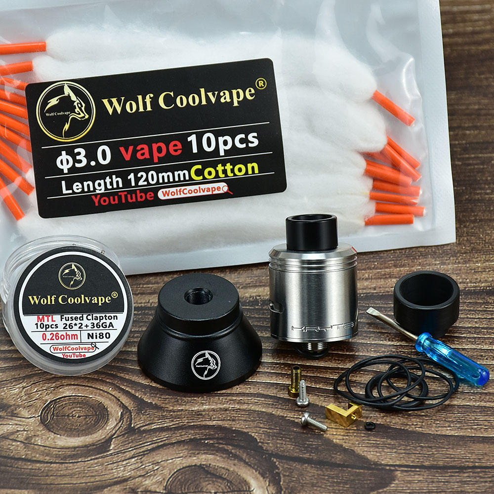 Wolfcoolvape Psyclone Kryten S - Vape Coil Replacement recension och pris