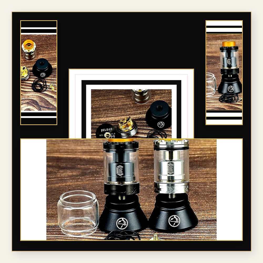 ReLoad RTA 24mm 3.5ml Top Fill - Vape Accessory recension och pris