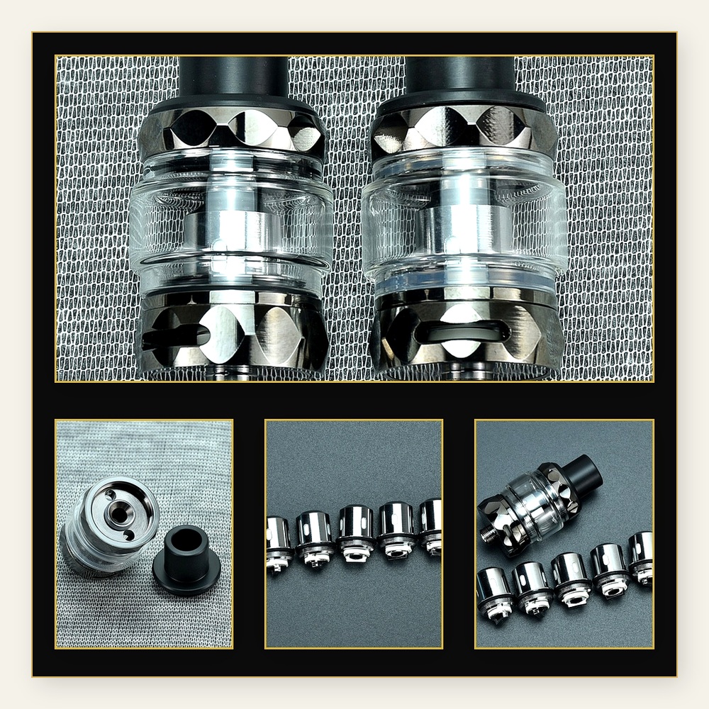 WolfCoolvape Sub Ohm Tank Kit  - Vape Coil Replacement recension och pris