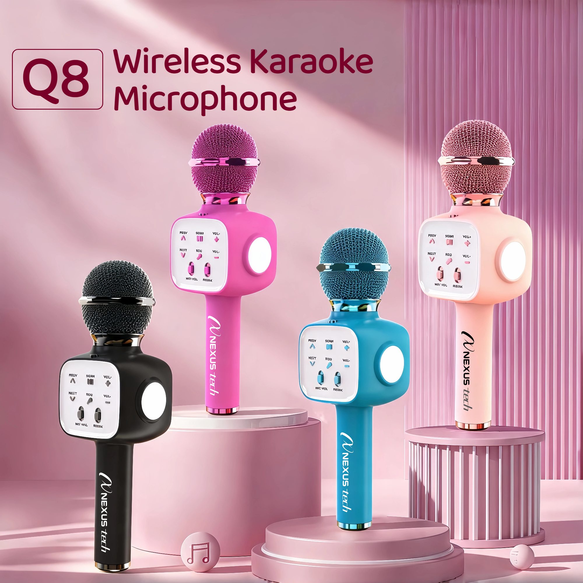 Wireless Bluetooth 5.2 Karaoke - Shure Mic Sm58 recension och pris