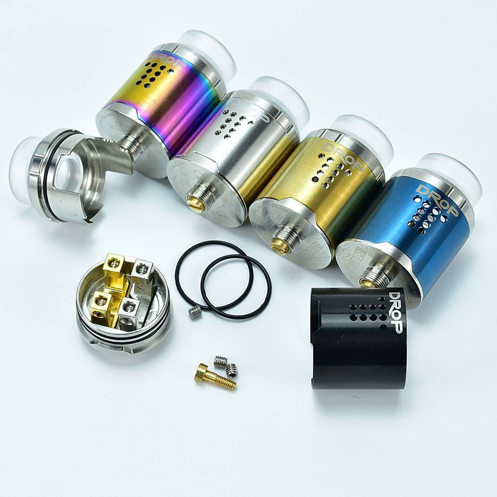 24mm DROP RDA Tank Atomizer -  - Vape Coil Replacement recension och pris