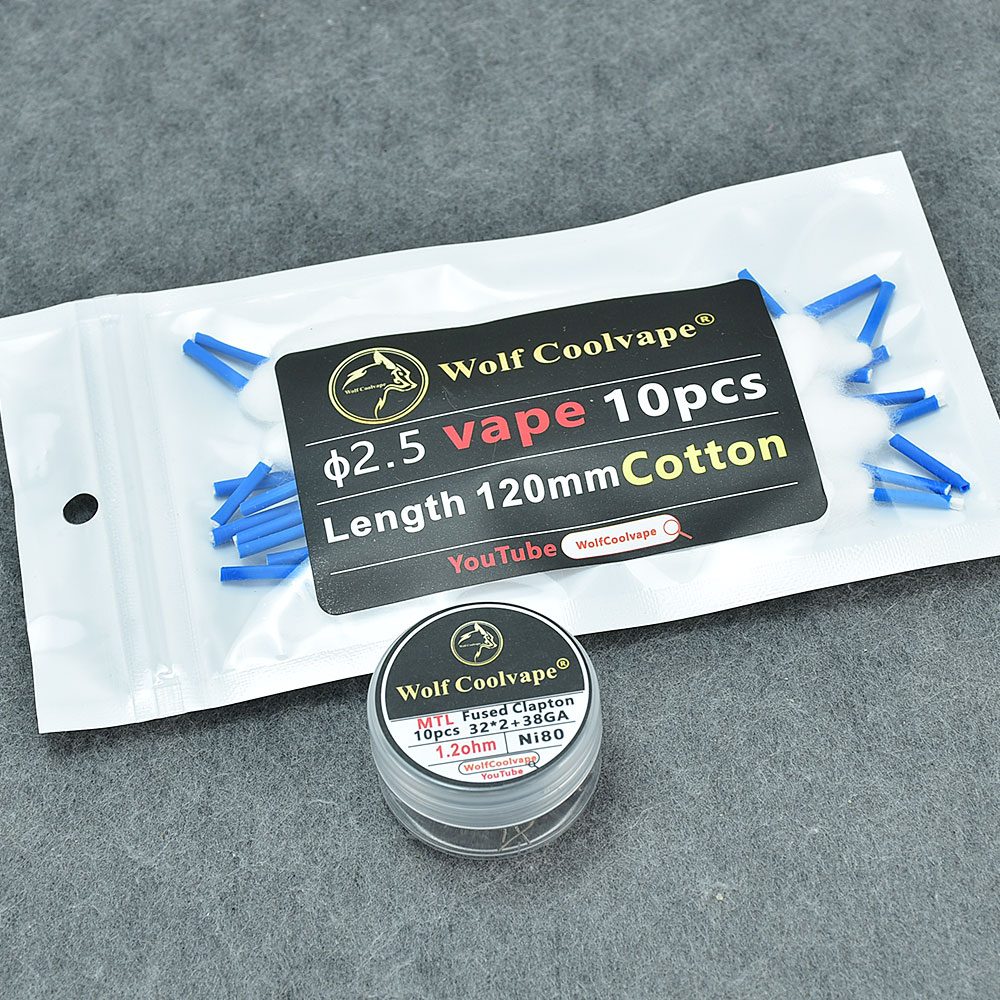wolfcoolvape Pre-Built Heating - Vape Coil Replacement recension och pris