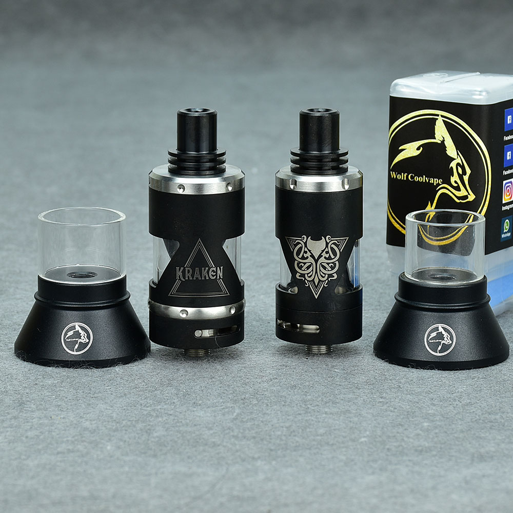 Wolfcool Vape Kraken RTA V2.5  - Vape Coil Replacement recension och pris