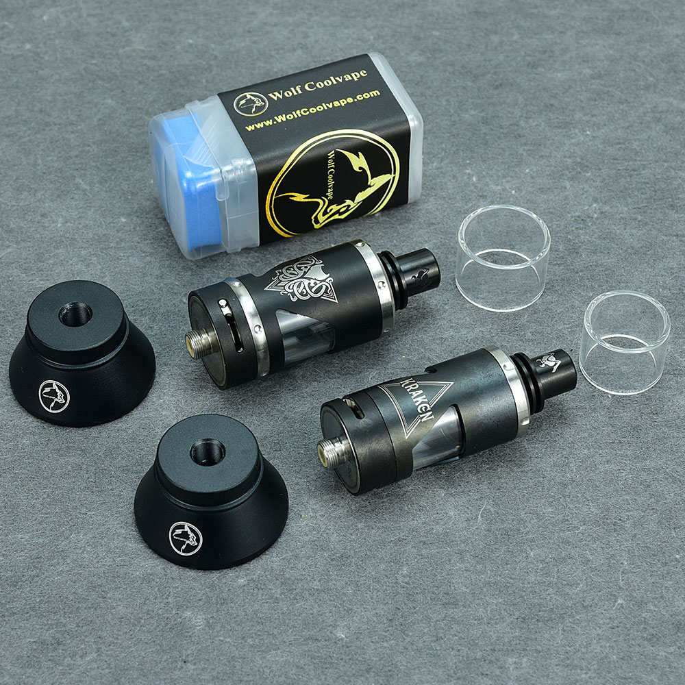 Wolfcool Vape Kraken RTA V2.5  - Vape Coil Replacement recension och pris