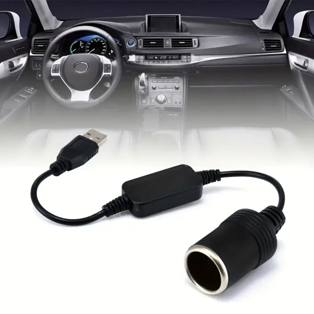 1pc 5V 2A USB To 12V Cigarette - Accessories Experts Vape recension och pris