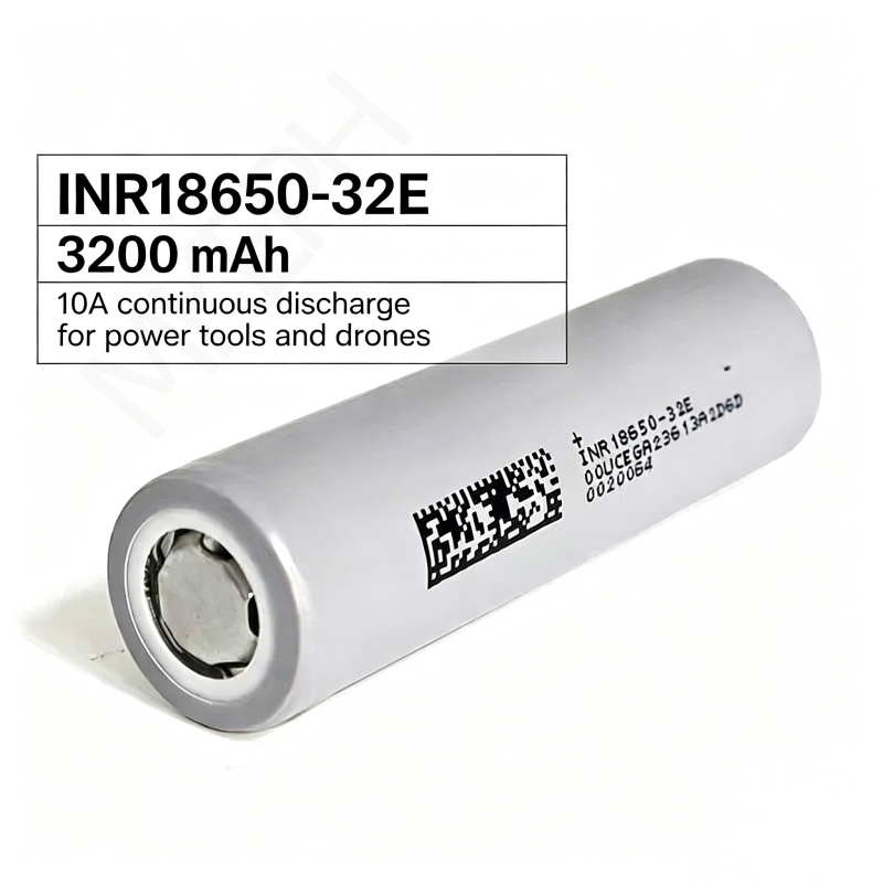 32E INR18650 3200mAh 3.7V Rech - Vaping Goods recension och pris